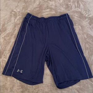 UnderArmour blue shorts Large with pockets
